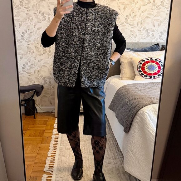Isabel Marant  Gwendalia Oversized Woolblend Bouclé Vest - Size 34F / XS / US 2 - Picture 6 of 10
